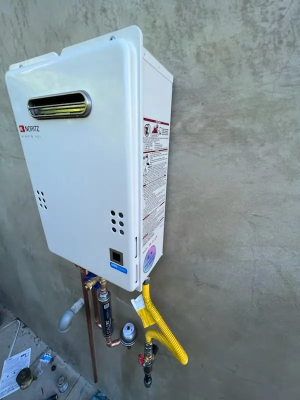 Tankless water heater installation for Carnelian Heights homes